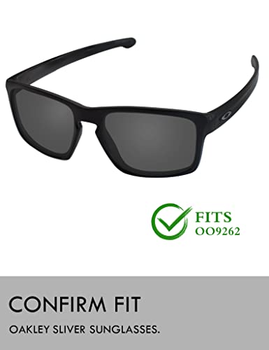 Image of Raydi Polycarbonate Replacement Lenses for Oakley Sliver | Sliver XL Rectangular Sunglasses