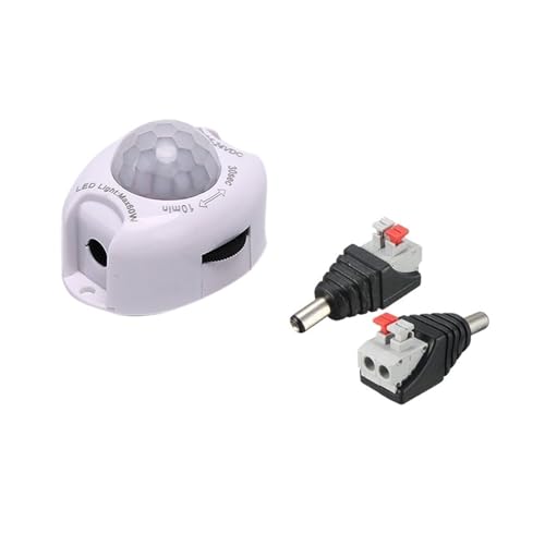 Interrupteur automatique à capteur de mouvement PIR pour ruban LED 10mm