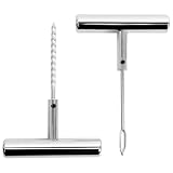 Tongze Tire Repair Puncture Tool Kit Heavy Duty Stanless Steel T-Handle Tire Repair Tool for Automobiles Motorcycles