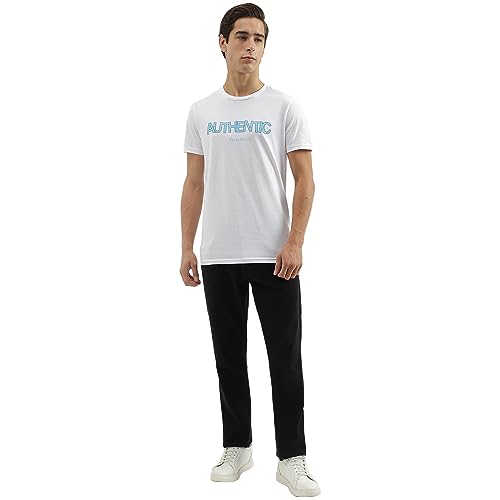 Image of UNITED COLORS OF BENETTON Men's Solid Regular Fit T-Shirt
