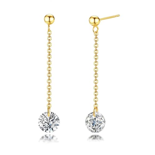 Boucles d'oreilles pendantes goutte d'eau aux finitions soignées pour femmes