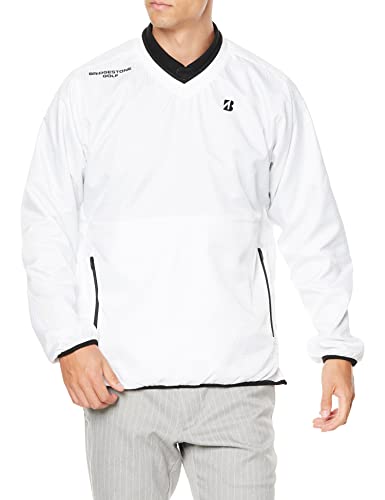 [ブリヂストンゴルフ] ゴルフブルゾン BRIDGESTONE GOLF メンズ オフホワイト 3L