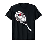 Tennis Racket And Ball Flag Of Chile T-Shirt