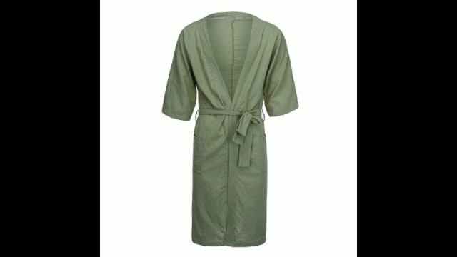 Accappatoio In Microfibra - Con Tasche E Cintura Morbido E Assorbente Super Assorenza Confezione Salvaspazio Accappatoio Lungo Eleganti Robe Uomo Da Notte - 5