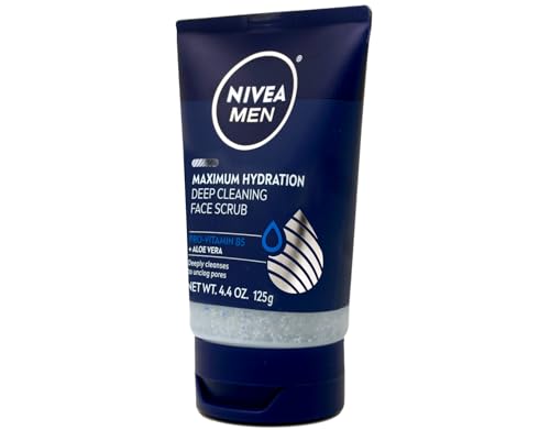 NIVEA Men Original Deep Cleaning Face Scrub 4.4 Ounce