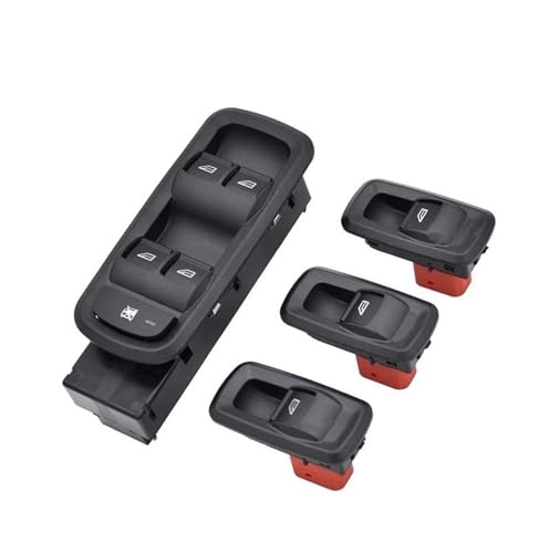 Bouton commande vitre électrique réactif pour Fiesta 2008-2013 commutateur 8A6T-14529-AA solide - 2
