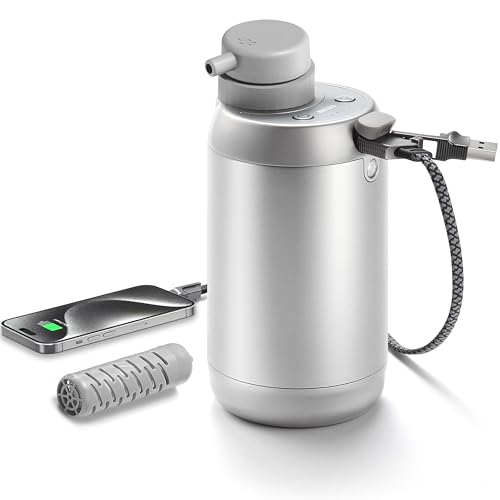 Upgraded 6-Stage Water Filter & Charger Backpacking Kit