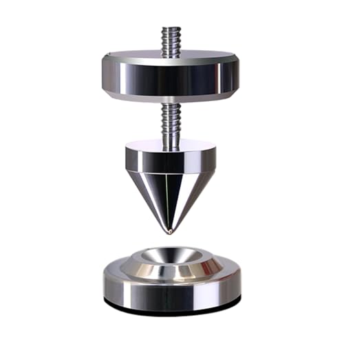Pies de aislamiento de acero inoxidable para barras de sonido y amplificadores hifi con picos