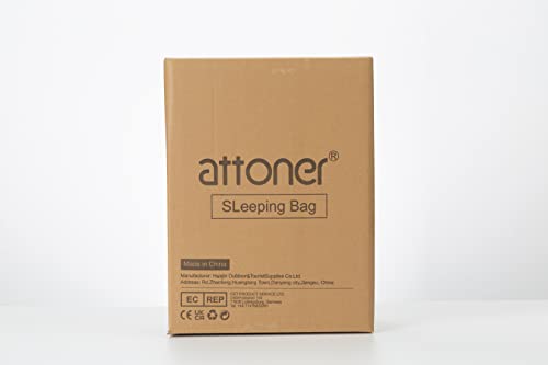 ATTONER Sacco a Pelo, 0 Gradi Sacco a Pelo