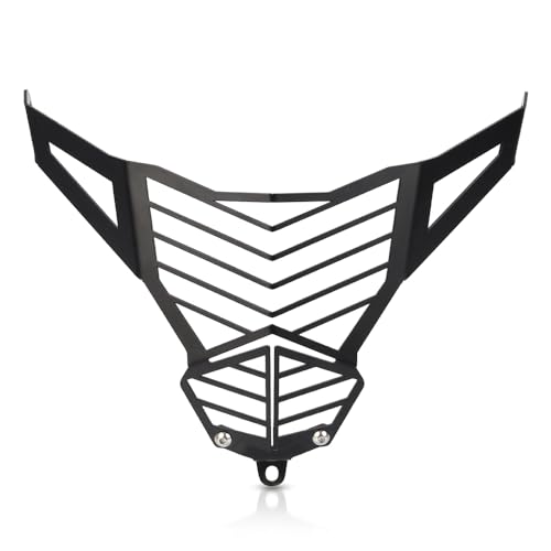 Grille phare moto CRF 300 L ZHANGTONG en acier renforcé noir mat