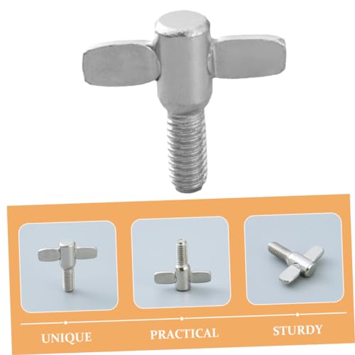 10 piezas de tornillos de ala para platillos de batería de fácil instalación para kits de batería miniatura 7