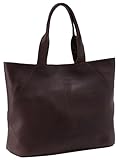 ✅PERFEKT FÜR DICH - Das schöne Leder dieser Handtasche passt sich Deinen Bedürfnissen perfekt an und bietet Dir genügend Platz für die wichtigen Dinge des Alltags. Sei es Handy, Portmonee oder die Sonnenbrille. Es findet alles seinen Platz in der Lederhandtasche.