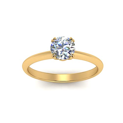 Bagues de fiançailles solitaires en diamant pour illuminer vos tenues de fête au quotidien