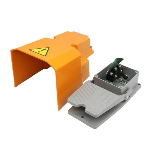 Interruptor de pie LTH-1/6 de aluminio para evitar fallos electricos en maquinaria 5