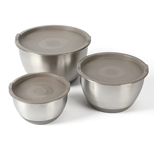 Martha-Stewart-Rhinewell-Mirror-Polish-6-Piece-Stainless-Steel-Mixing-Bowls-with-Lid-and-Non-Slip-Base-Grey Martha Stewart Rhinewell Mirror Polish 6 Piece Stainless Steel Mixing Bowls with Lid and Non Slip Base Grey