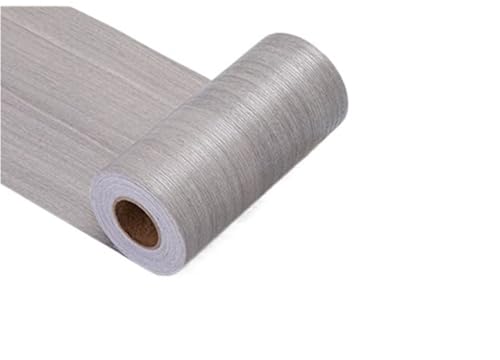 Genérico borde de papel pintado impermeable cenefa 1 Rollo De Cinta Autoadhesiva 8 Cm X 5 M Con Veta Madera, Resistente Al Agua, Fuerte Adhesivo, Marcos Puertas,Rodapiés(Silver pear wood)