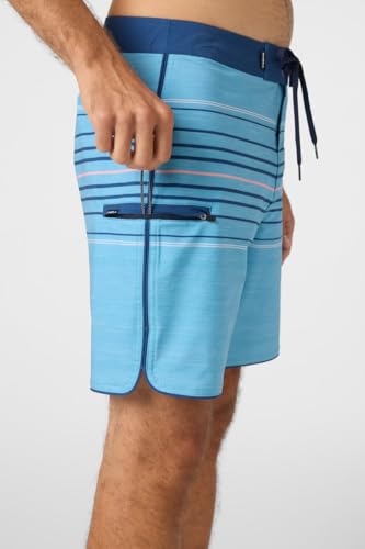 O'Neill Men's Hyperfreak Heat Stripe Scallop Boardshorts3