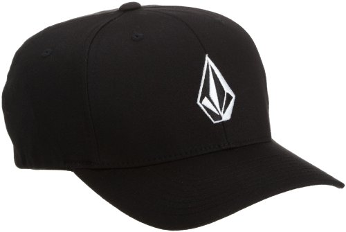 Volcom Men's Full Stone Flexfit Hat Black