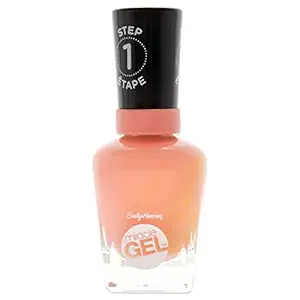 Sally Hansen Miracle Gel Nail Polish, Shade Malibu Peach 379 (Packaging May Vary)