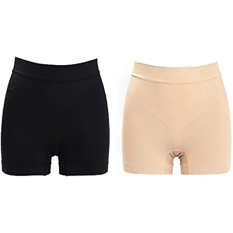 Jzy Qzn Women Underwear Tummy Control High Waist Soft Full Briefs Solid Color Basic Style Ladies Panties Cover