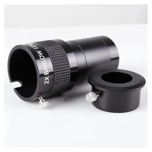 Ocular de telescopio con lente Barlow de 2 pulgadas y aumentos para astronomía