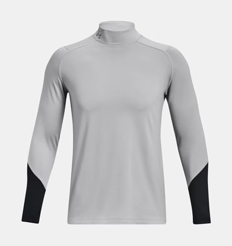 Under Armour Men's ColdGear Infrared Mock Long Sleeve Top Shirt 1368026 (US, Alpha, X-Large, Regular, Regular, Mod Gray/Black/Reflective - 011)3