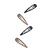 Goody Snap Hair Clips for Kids - 6 Ct, Neutral Tones, Hair Barrettes for Women & Men, Easy Stackable Styling, Comfort Contour Design, Hair Styling Accessories for All Occasions, All Hair Types
