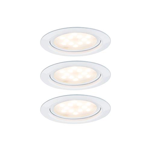 Preisvergleich Produktbild Paulmann Einbauleuchte, Metall, Integriert, Weiß