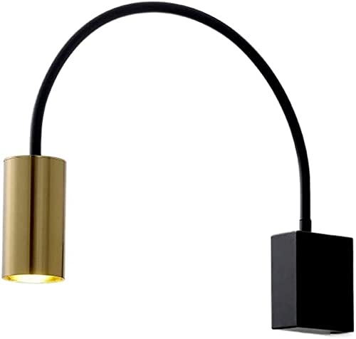 Lámparas de pared de diseño minimalista con acabados premium en oro y negro