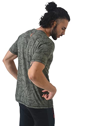 Image of CAHOOT Men Graphic Design Stylish Activewear & Sports T-Shirts(AZ22 CSM-SS-JRT0101)
