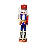 Photo Gallery allurapet decorazione natalizia schiaccianoci marionetta da collezione dipinta statuetta in legno a forma di soldato schiaccianoci, 36 cm Photo Gallery allurapet decorazione natalizia schiaccianoci marionetta da collezione dipinta statuetta in legno a forma di soldato schiaccianoci, 36 cm
