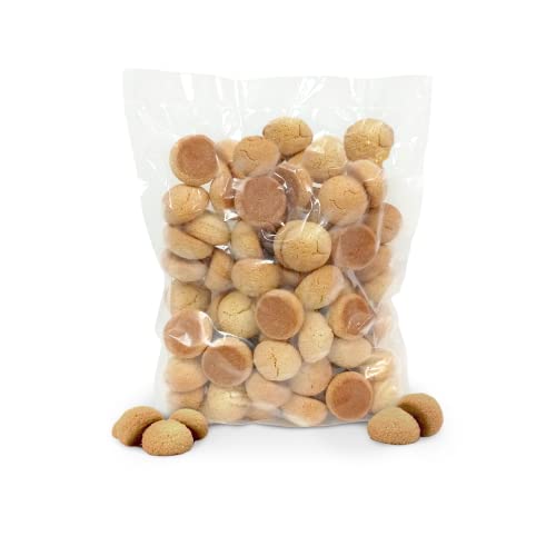 Piccola Cucina Regali Walnutti Italian Almond Macaroon Amaretti Cookies - Maple Walnut - 1 KG - Gluten Free, Dairy Free