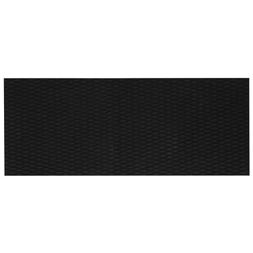 Bortivier Patinete AcuáTico Antideslizante Suelo Marino SintéTico Hoja de Espuma de Eva 37X92Cm Jet-Ski Estera de Tabla de Surf Negra EsquíS de EmbarcacióN ResbalóN