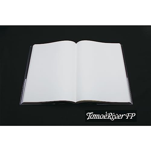 SAKAEテクニカルペーパー Tomoe River FP (52g/m2) Defter, SANZEN, 14,8 cm x 21,0 cm, 368 sayfa (184 Yaprak), Sert Kapak, Çizgisiz, İplikli, Beyaz (SR-A5MBW)
