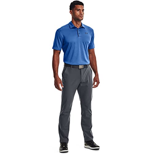 Image of Under Armour Men's Polyester Solid Tech Polo | T-Shirt | 1290140-001
