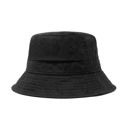 Hot Summer Bucket Hat - Trendy Cotton Sun Hat for...