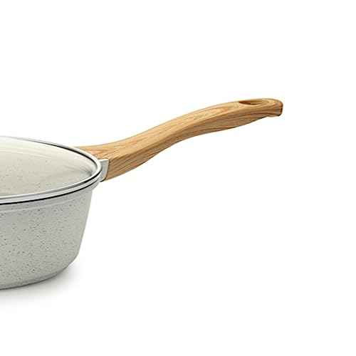 Mango de baquelita blanco para cocinar seguro con cacerola SENSARTE 2