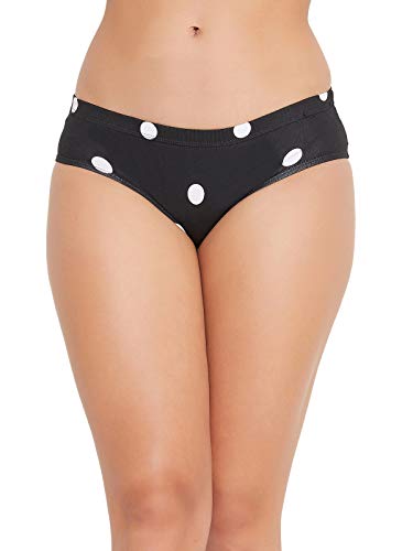 Image of Clovia Women's Cotton Mid Waist Printed Hipster Panty