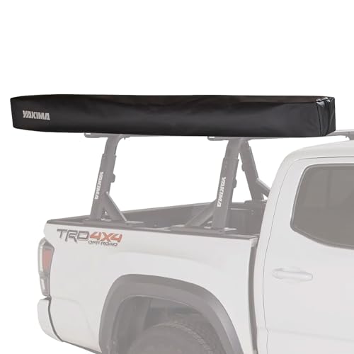 Yakima MajorShady 270 RH Vehicle Roof Mounted Awning Outdoor Rugged Vinyl Travel Cover 80 Square Feet Sun Protection Tent, Black
