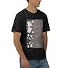 White Flower with Stone Men's Modern Cotton Fit T-Shirt 170g Short Sleeve Soft Stretch Fabric Casual Daily Tee #1