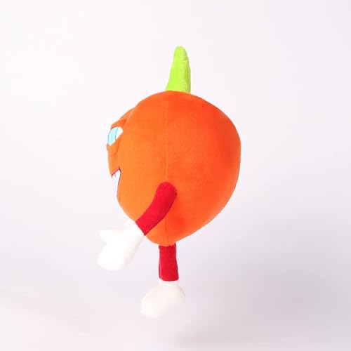 2023 New Pizza Tower Plush, 11.8" Pepper Man Plushies Toy For Game Fans Gift, Soft Stuffed Figure Doll Chilito Plush Collectible Orange Chili Pepper Soft Figurine *44* #TOP5