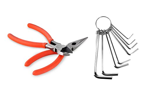 Stagecaptain EWS-15 Elektro-Werkzeug Set (27 Teile, inklusive Lötkolben und Multimeter, für Proberaum, Bühne, Wohnbereich und Werkstatt, komplett im praktischen Etui) – Bild 8