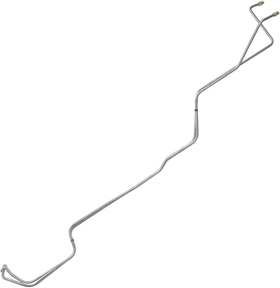 Inline Tube Compatible with 1979 Pontiac Firebird TA Oldsmobile 403CID T350 & T400 5/16" Trans Cooler Lines 2pc OE Steel