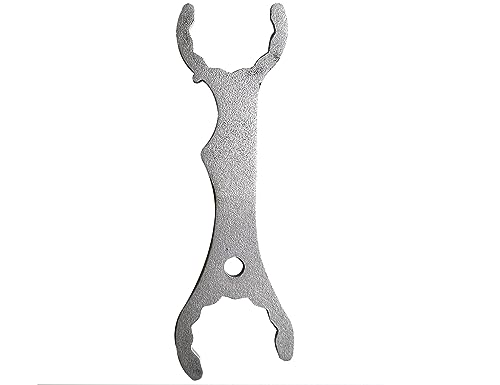 2 x Bierhahn-Schraubenschlüssel, mit 6 x Bierstopfen, Zapfhahnbürste