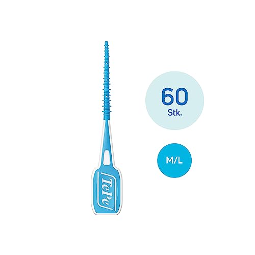 TePe EasyPick Dental Stick M/L / 1 x 60 Stück / Für eine einfache, tägliche Anwendung zwischendurch und unterwegs