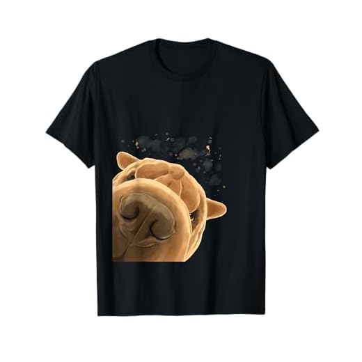 Funny Dog Shar Pei T-Shirt for Men Women Kids