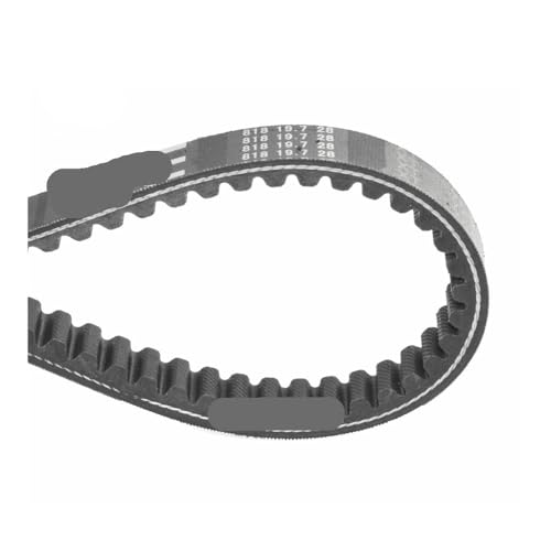 Correa de transmisión de goma resistente 818 19.7 28 para ciclomotor 2