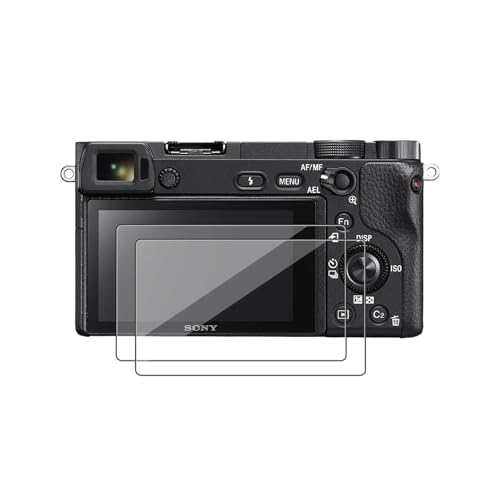 Image of POPIO Military-Grade Gorilla Tempered Glass for Sony Alpha A6700 A7CII A7CR A7M4 A7M 4 A7IV A7IV A7MIV Camera (Transparent), With Installation Kit, Pack of 2