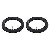 Generic 10x2in Durable Inner Tubes Fit for Roadster Tricycle, Pair of Replacement Tubes for Baby Stroller and Bike, Fit for 10in Tires, Inflatable for Electric Scooter, Gas Scooter, Mobility