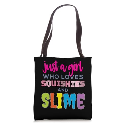 Bolso Tote Just A Girl Who Loves Squishies And Slime miniatura 1
